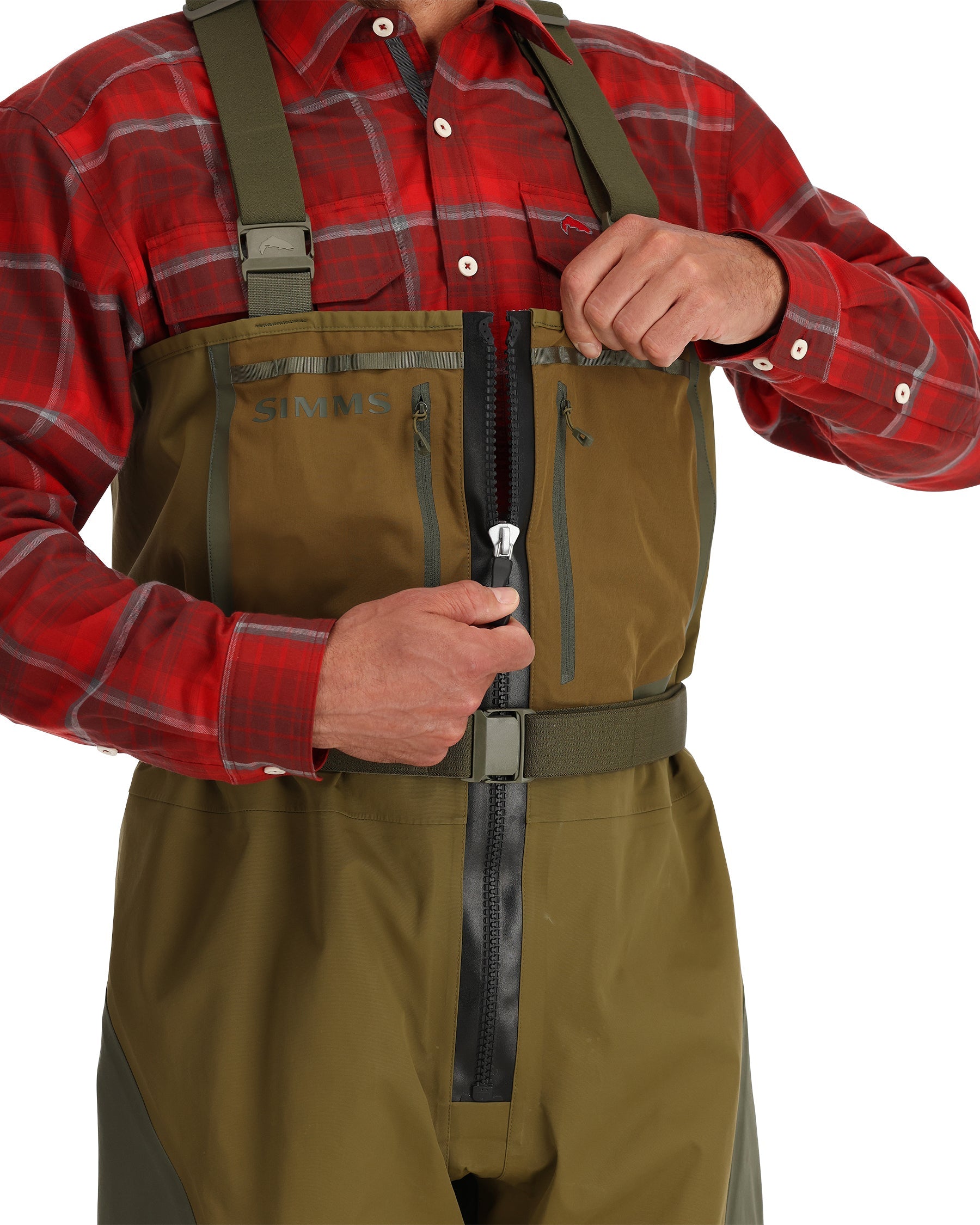 Simms Freestone Z Bootfoot Waders - Rubber Sole For Men