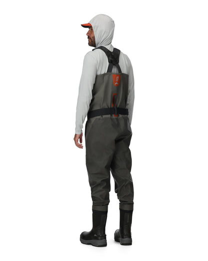 Simms G3 Guide Bootfoot Waders Rubber Sole For Men
