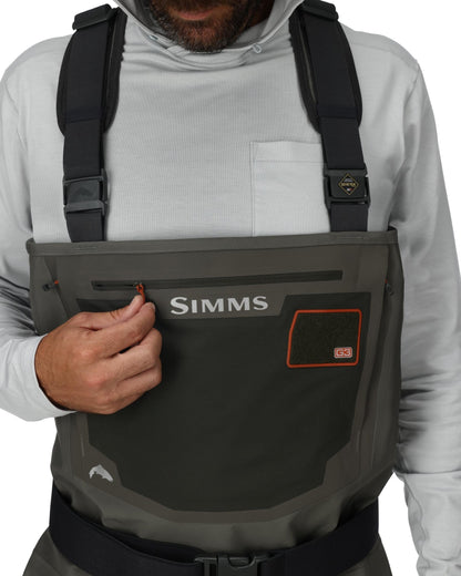 Simms G3 Guide Bootfoot Waders Rubber Sole For Men