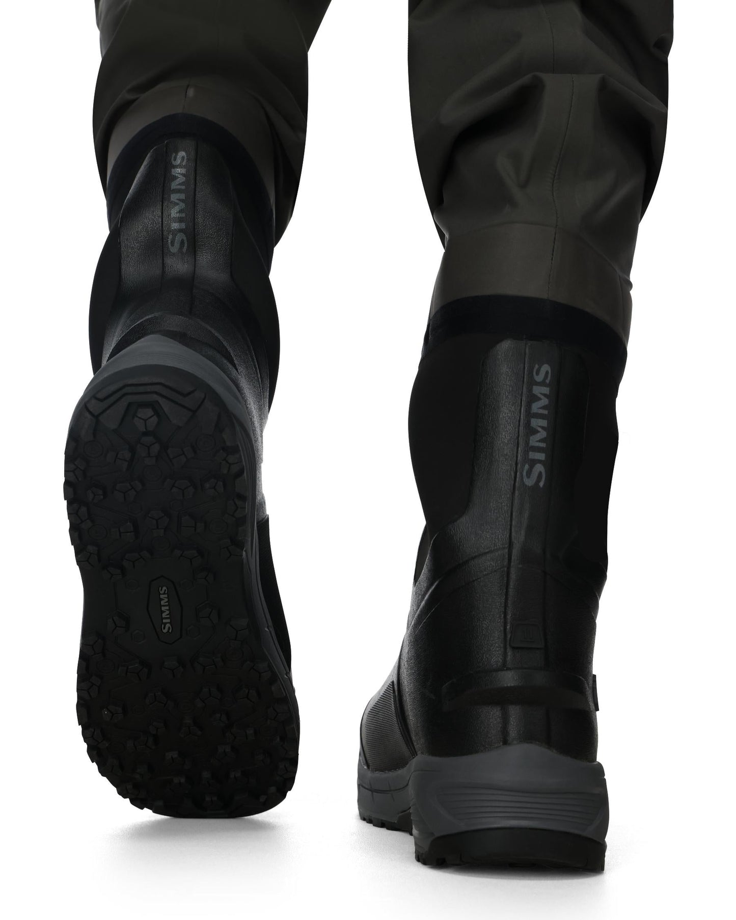 Simms G3 Guide Bootfoot Waders Rubber Sole For Men