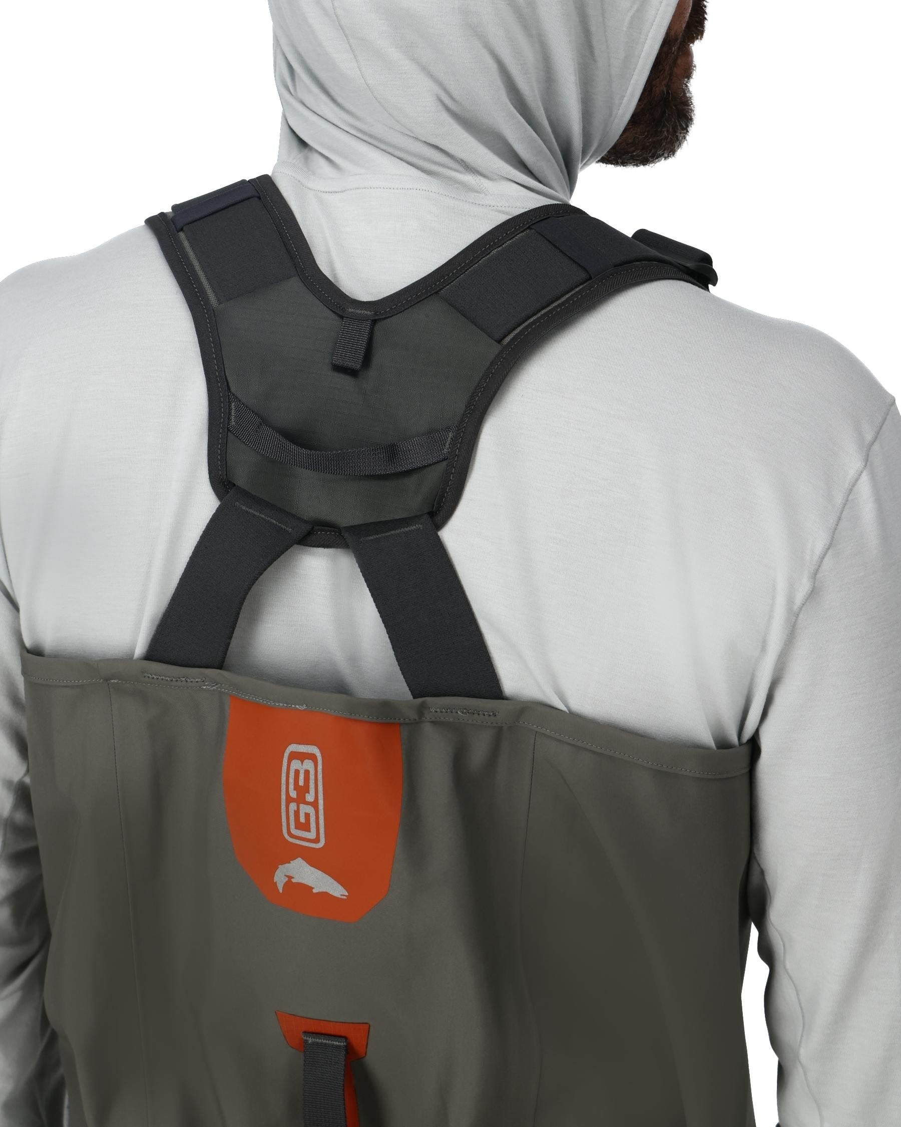 Simms G3 Guide Bootfoot Waders Rubber Sole For Men