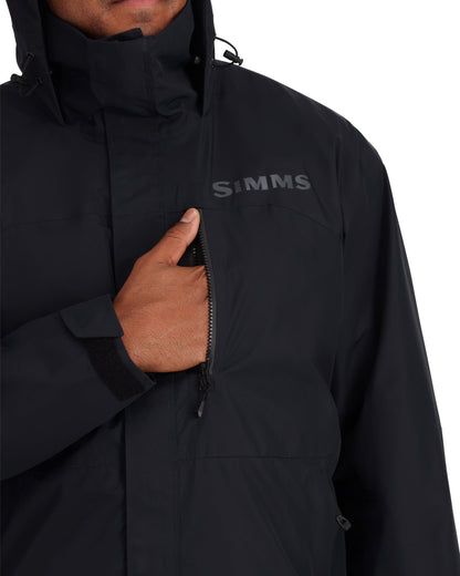 Simms Simms Challenger Fishing Jacket   - Black For Men