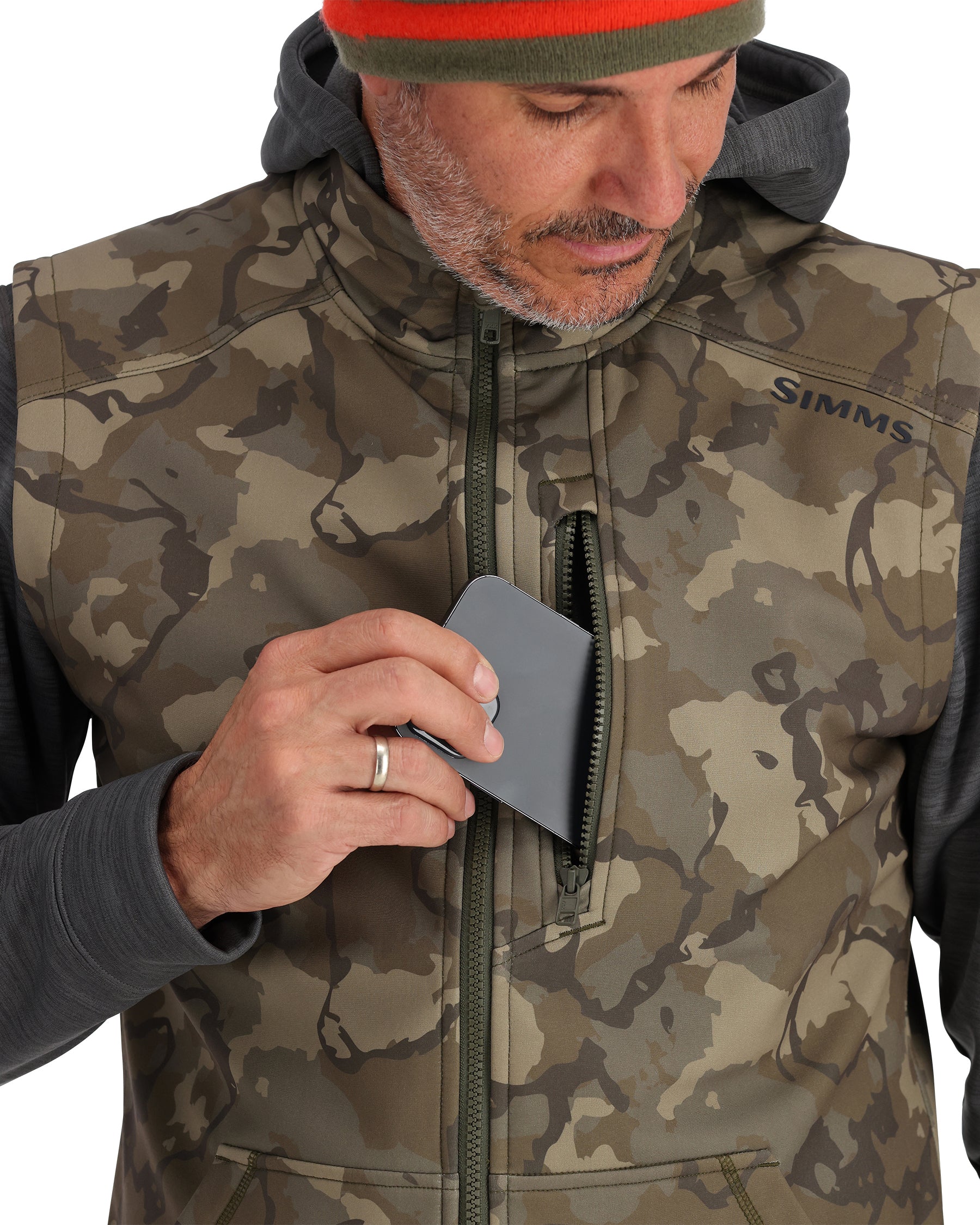 Simms Rogue Fleece Vest  - Past Season For Men