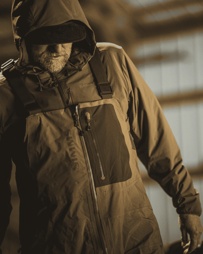 Simms Midstream Wool Insulated Hooded Jacket For Men