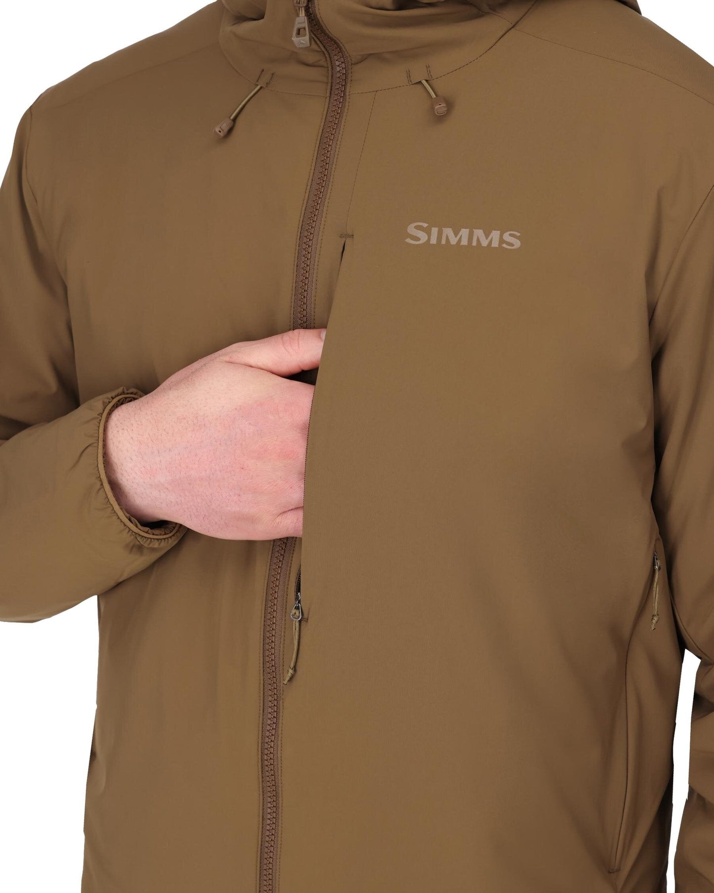 Simms Midstream Wool Insulated Hooded Jacket For Men