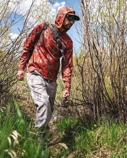 Simms Grateful Dead SolarTech Hoody - Roses For Men