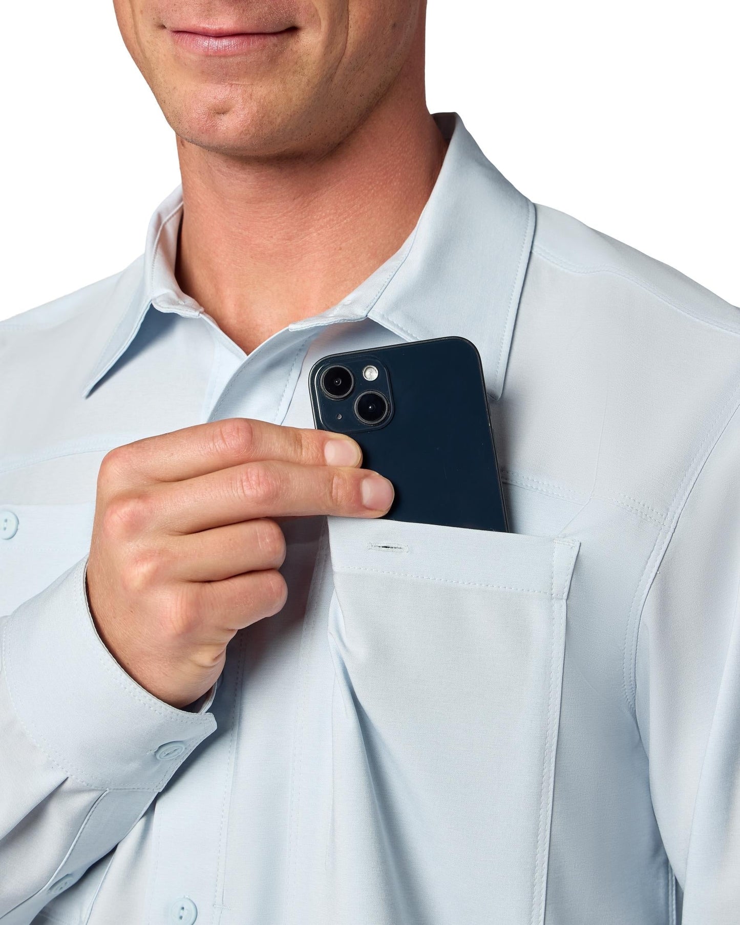 Simms Launch LS Shirt For Men