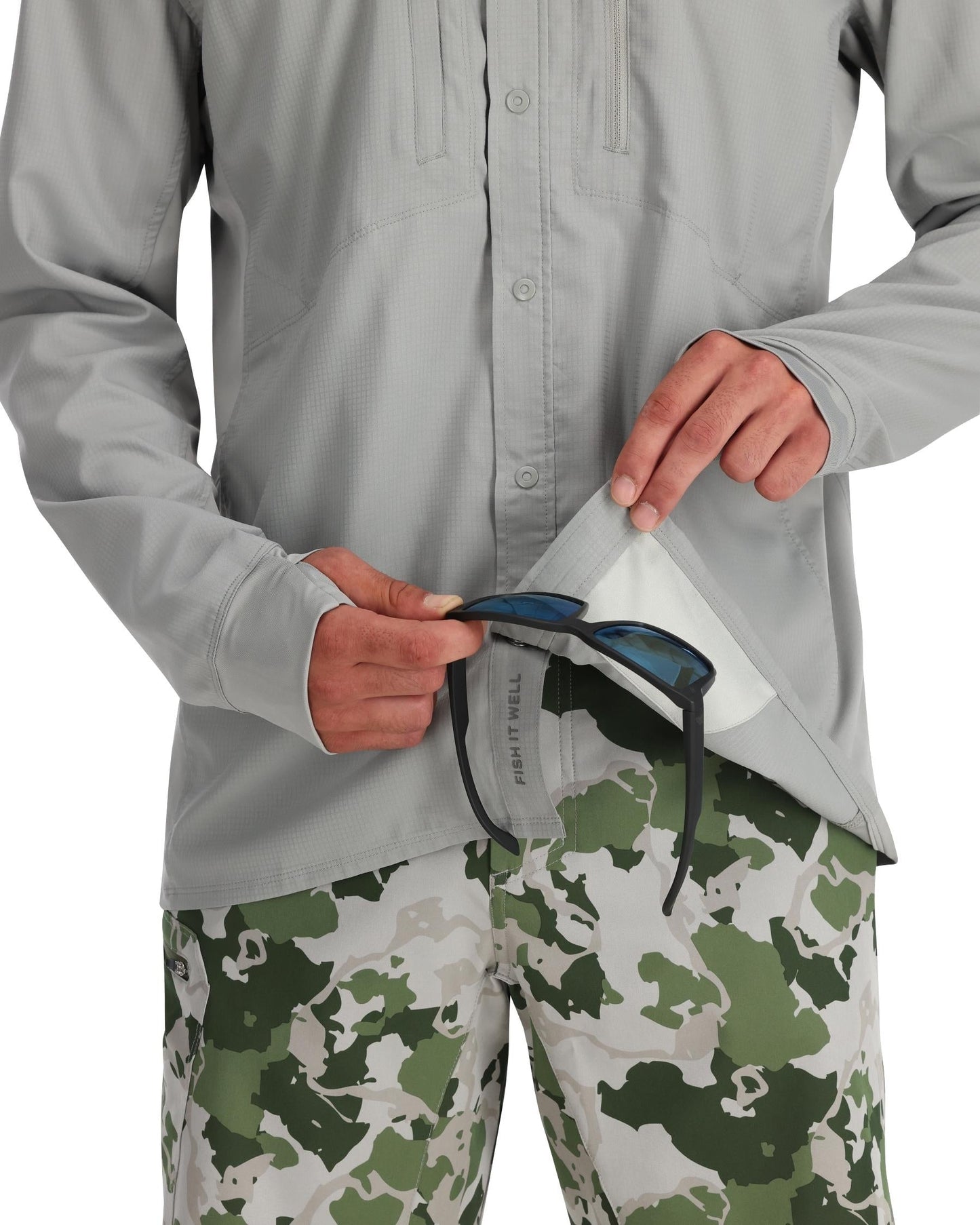 Simms Intruder® BiComp Fishing Shirt For Men