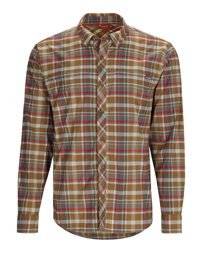 Simms Chestnut Multi Plaid,S
