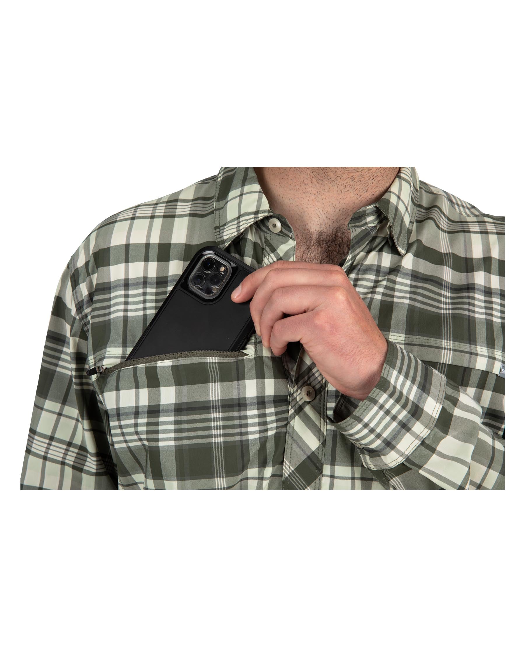 Simms Bugstopper® LS Fishing Shirt - Past Season For Men