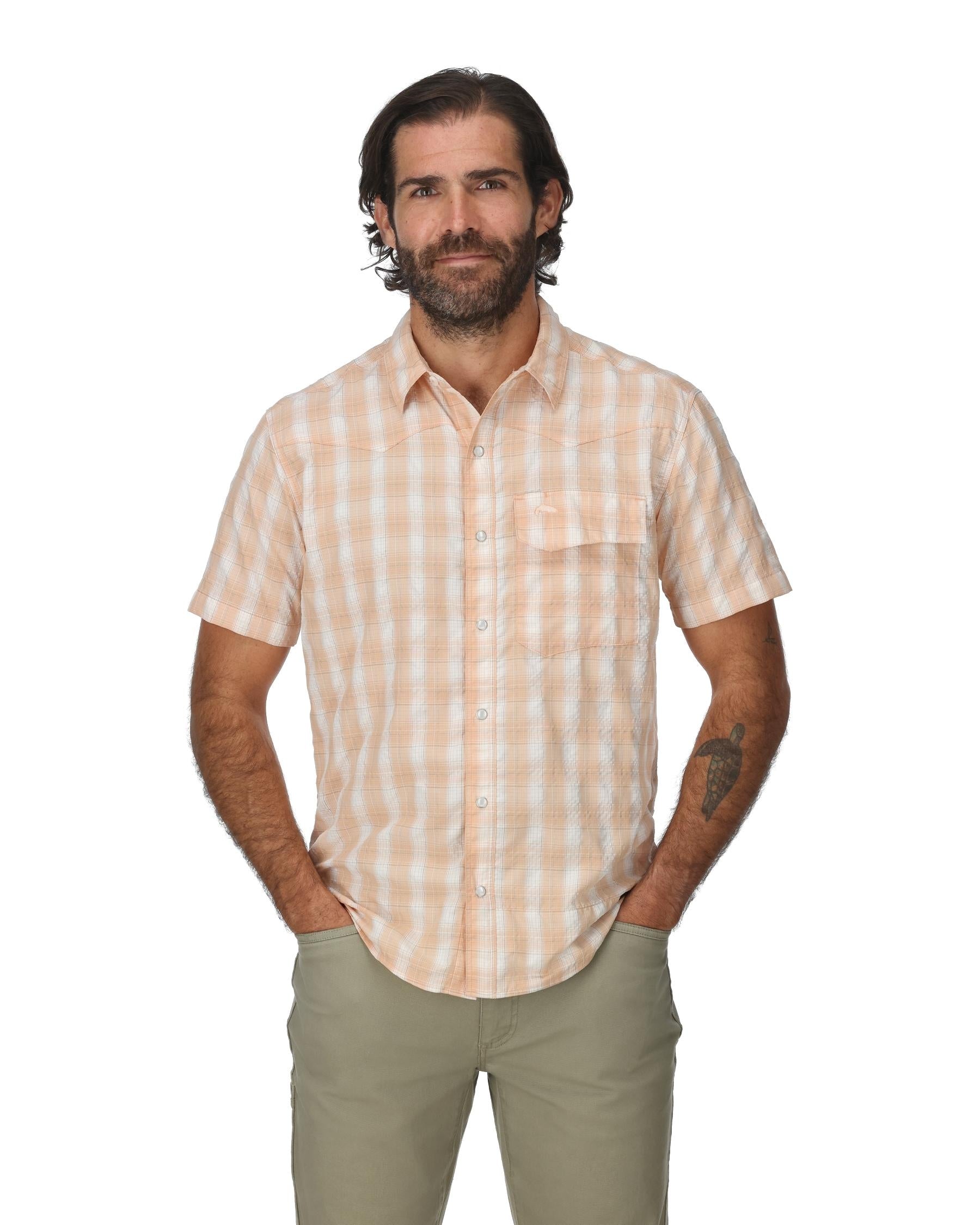 Simms Big Sky Shirt - Short Sleeve For Men