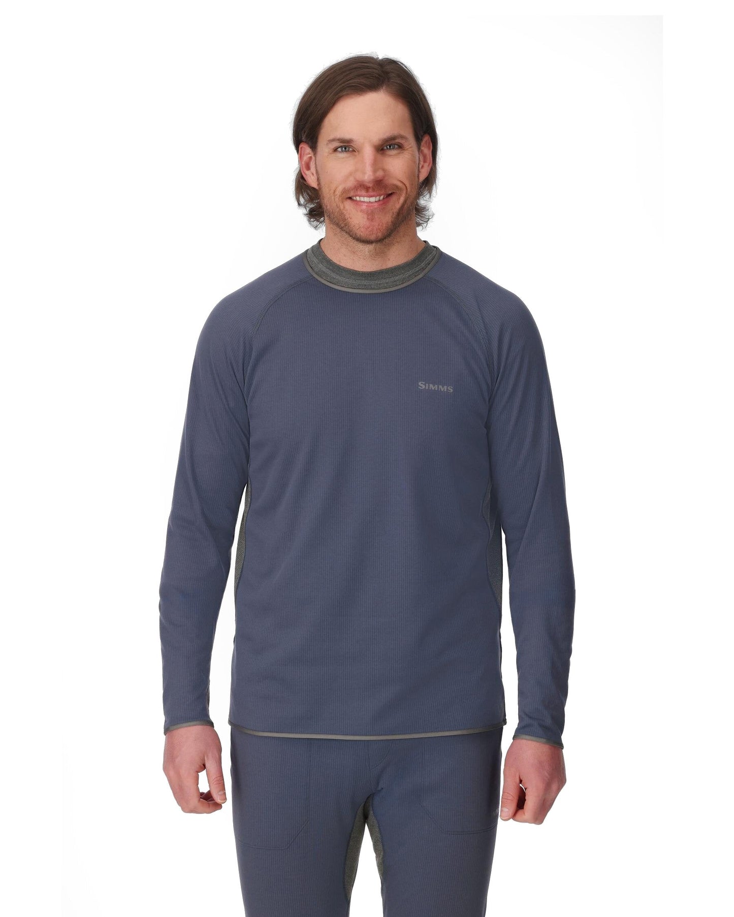 Simms Strata 200 LS Base Layer Crew For Men