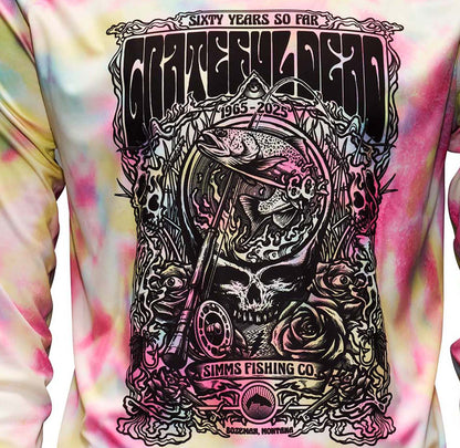 Simms Grateful Dead SolarTech Hoody Fountain Print For Men