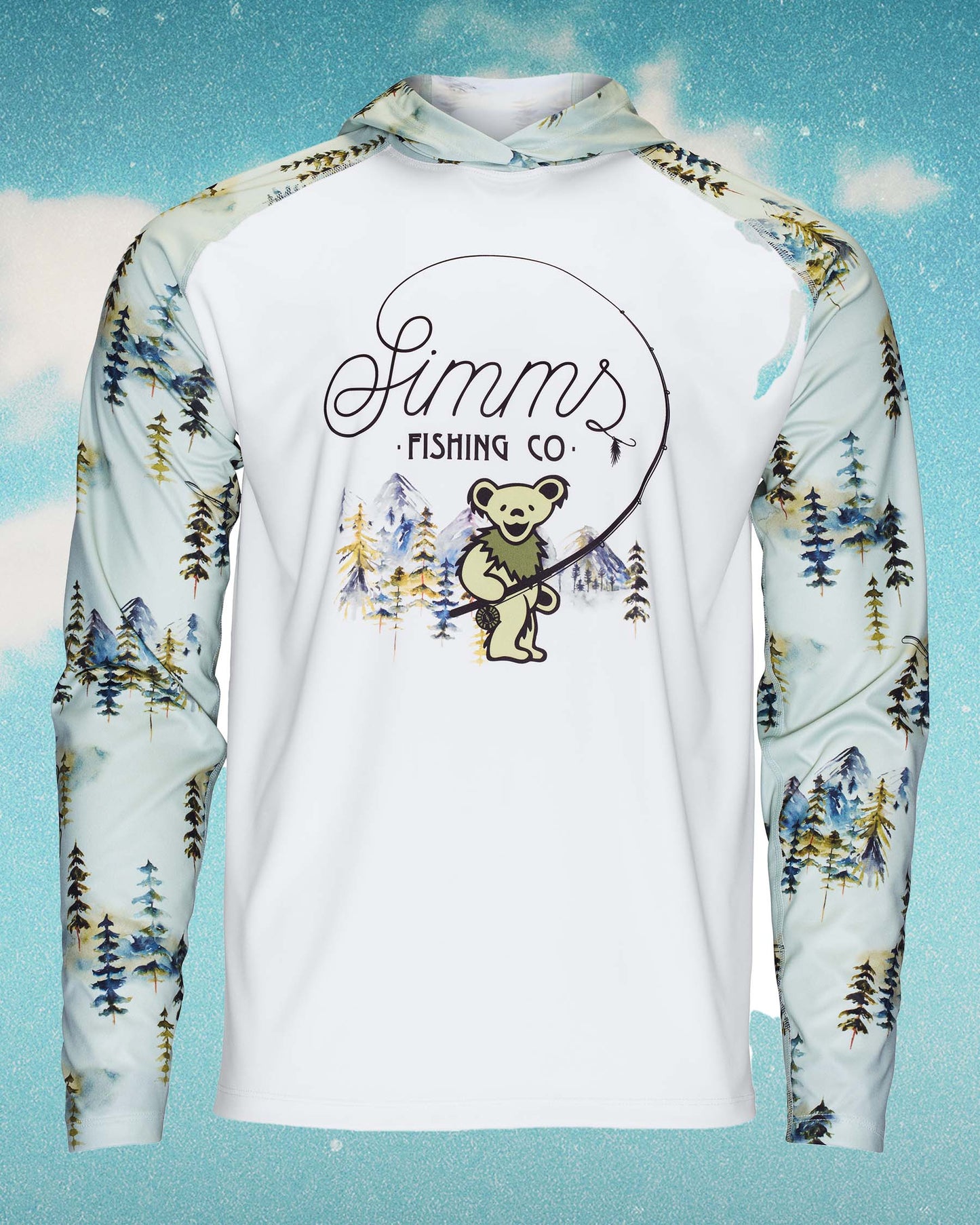 Simms Grateful Dead SolarTech Hoody Wonders Print For Men