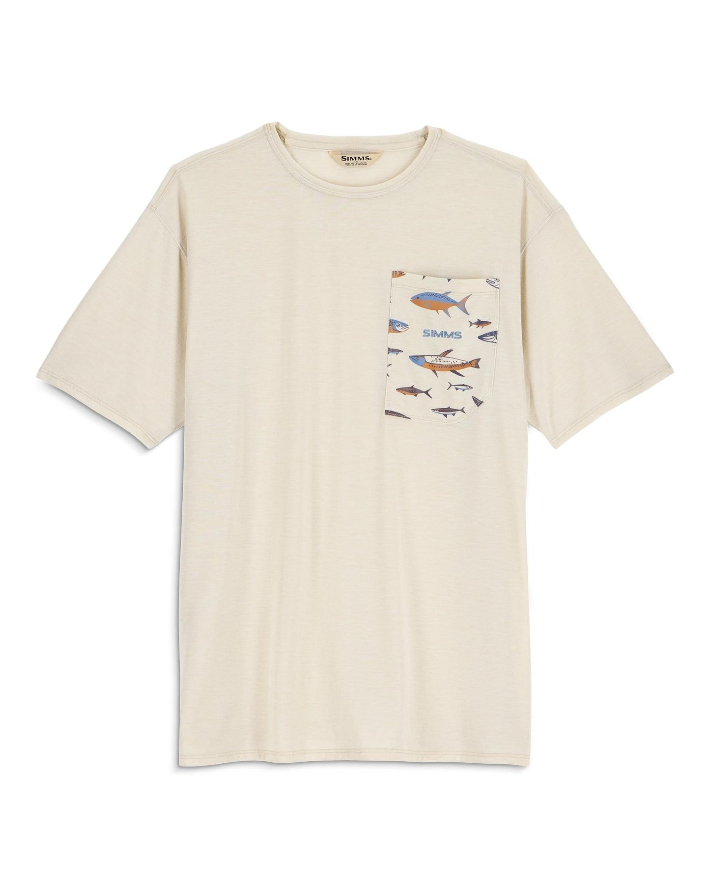 Simms Harbor Lightweight Pocket T-Shirt For Men