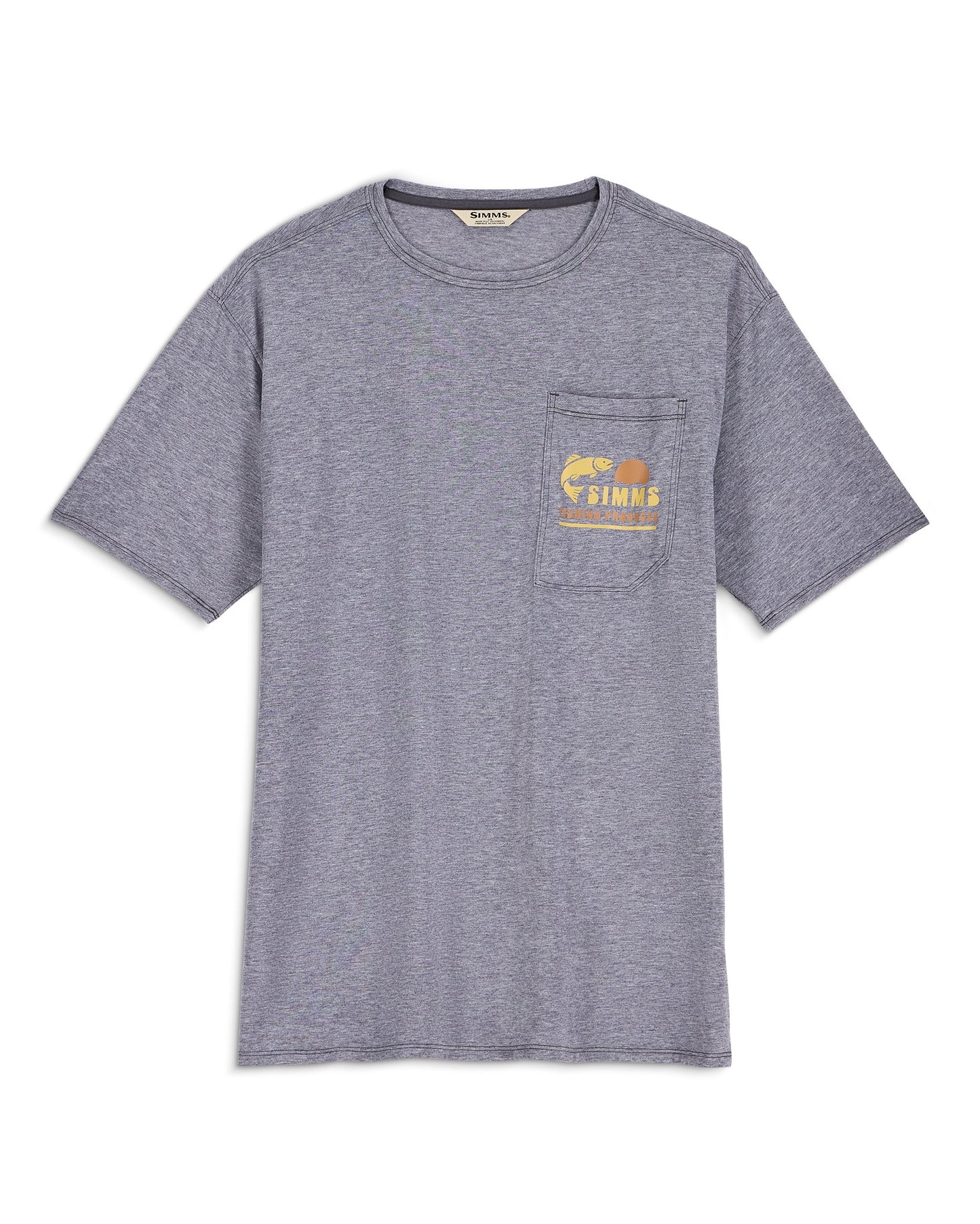 Simms Harbor Lightweight Pocket T-Shirt For Men