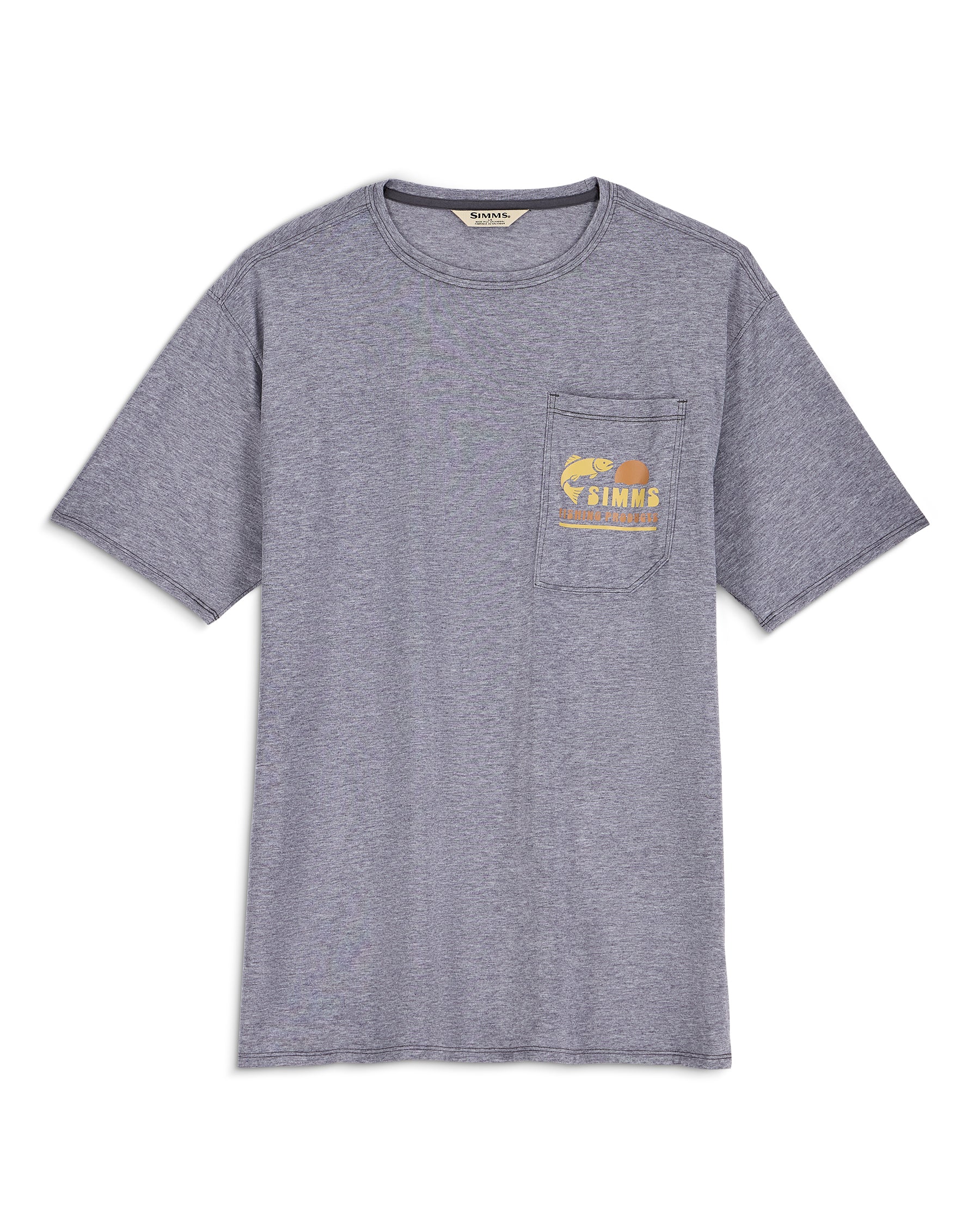Simms Harbor Lightweight Pocket T-Shirt For Men