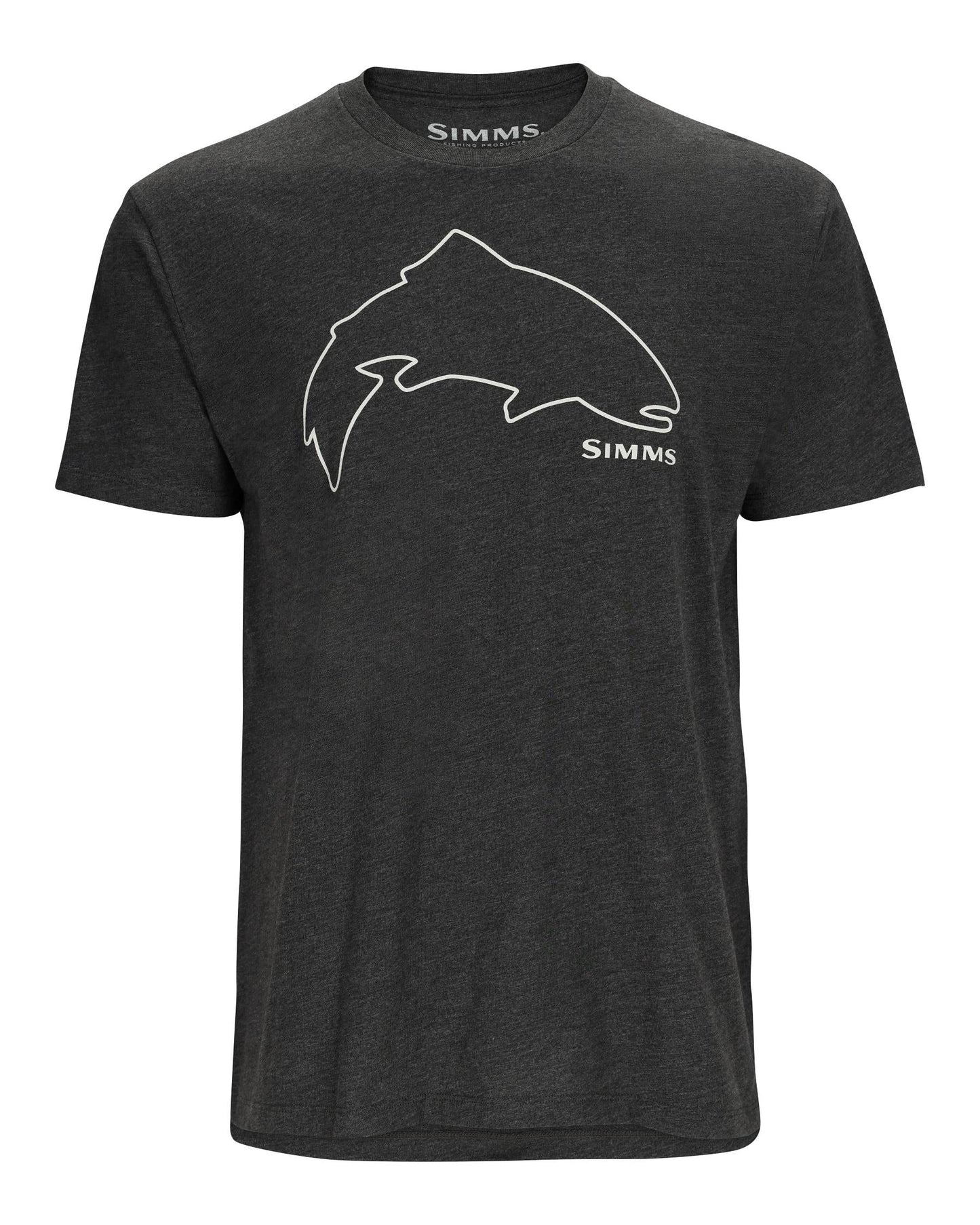 Simms Trout Outline T-Shirt For Men