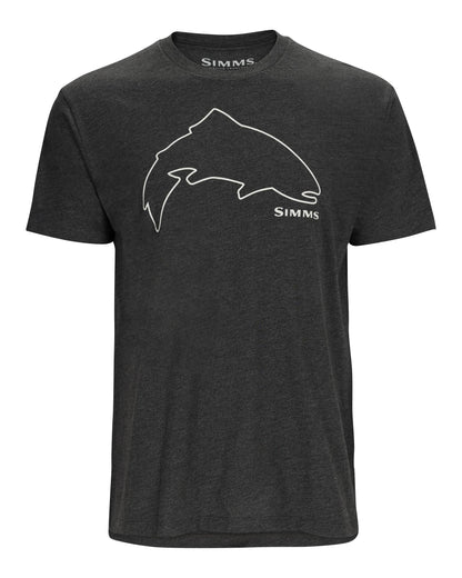 Simms Trout Outline T-Shirt For Men