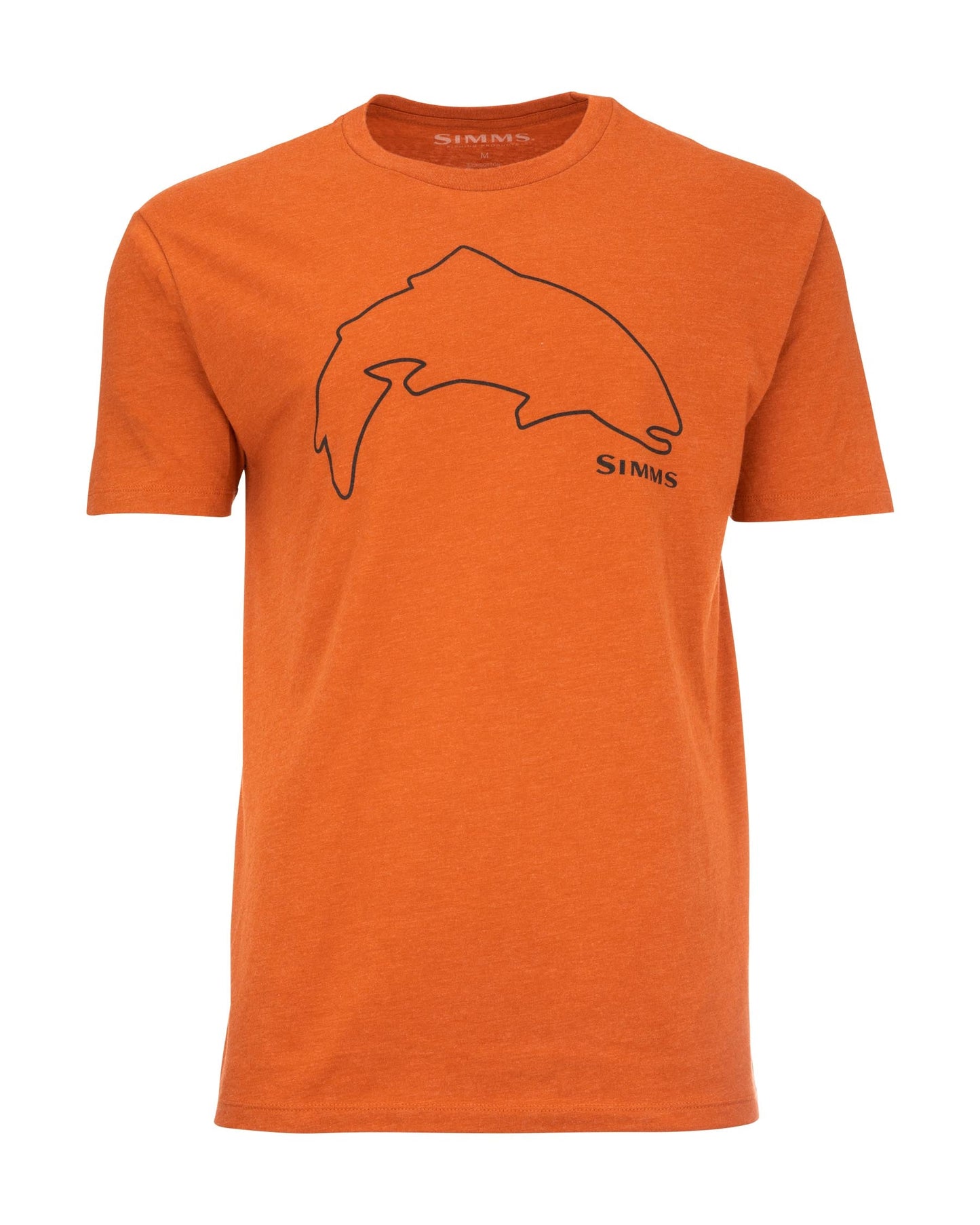 Simms Trout Outline T-Shirt For Men
