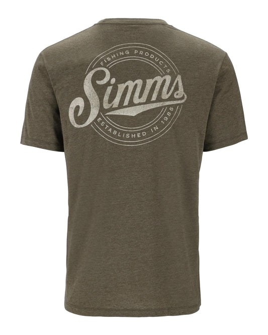 Simms Circle Lockup T-Shirt For Men
