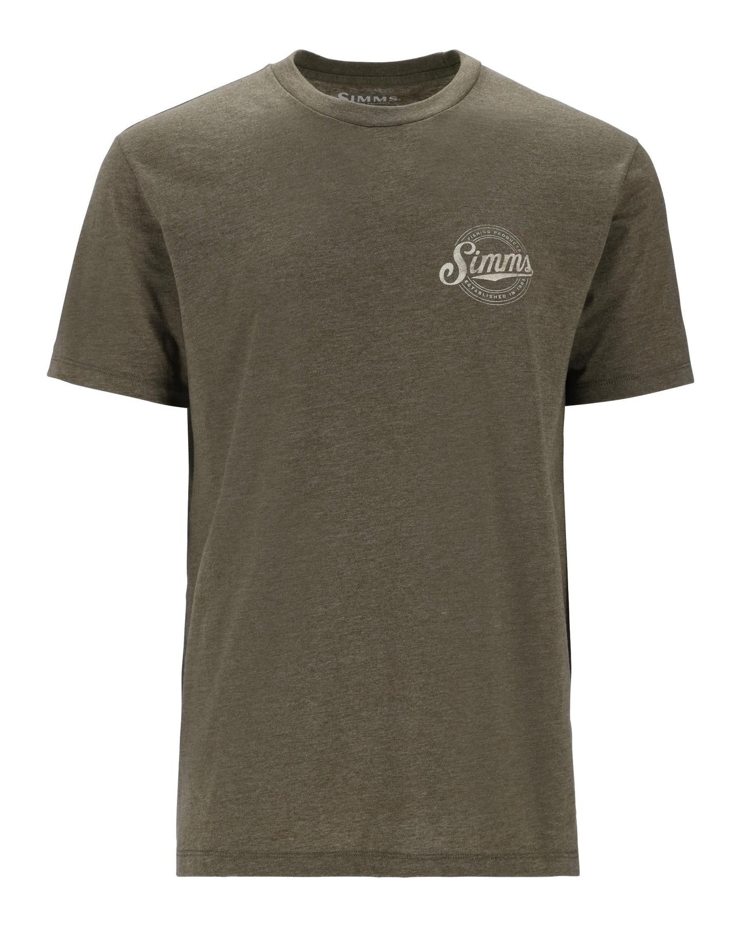 Simms Circle Lockup T-Shirt For Men