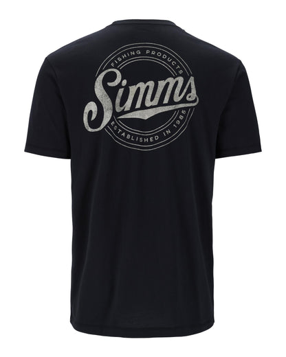 Simms Circle Lockup T-Shirt For Men