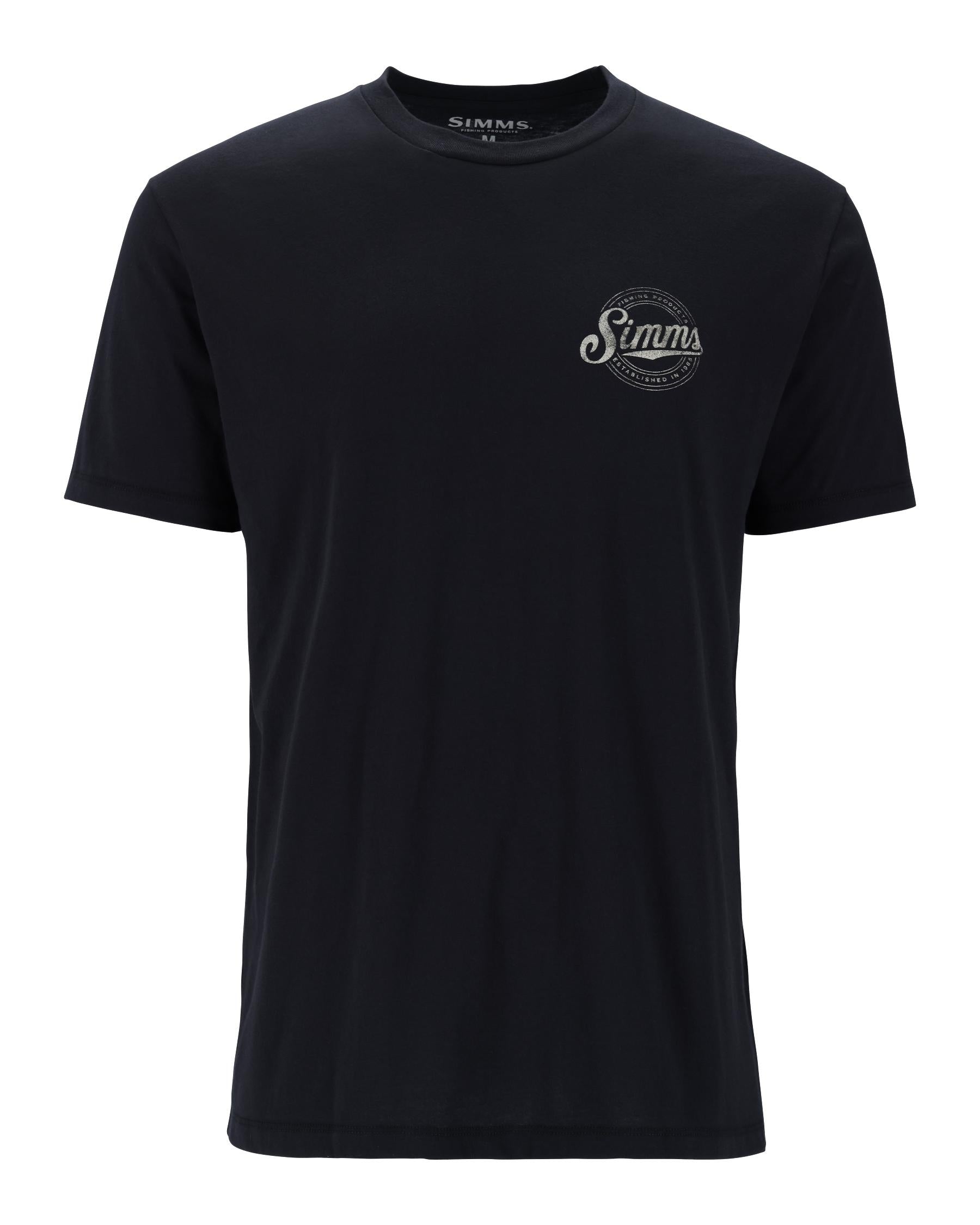 Simms Circle Lockup T-Shirt For Men