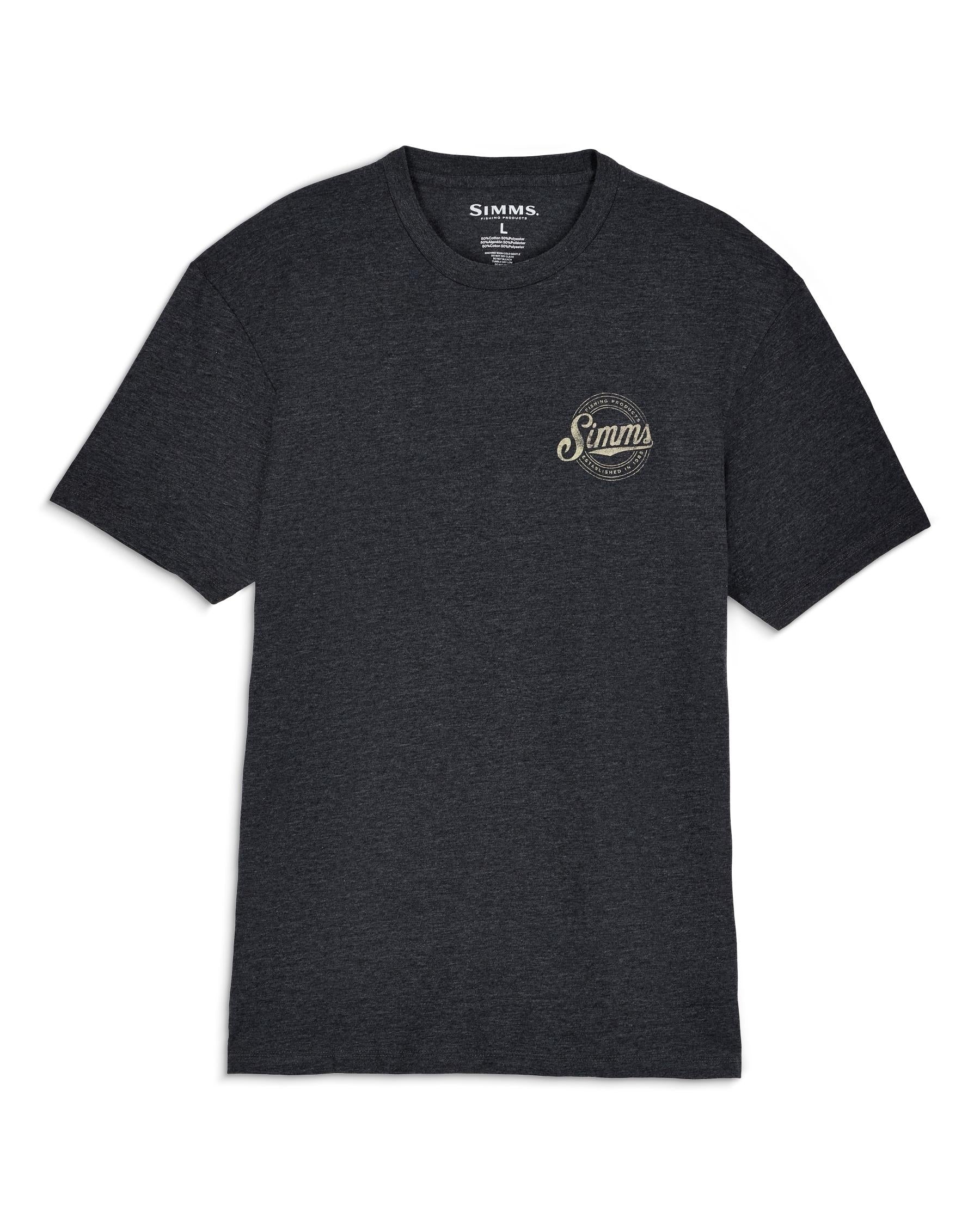 Simms Circle Lockup T-Shirt For Men