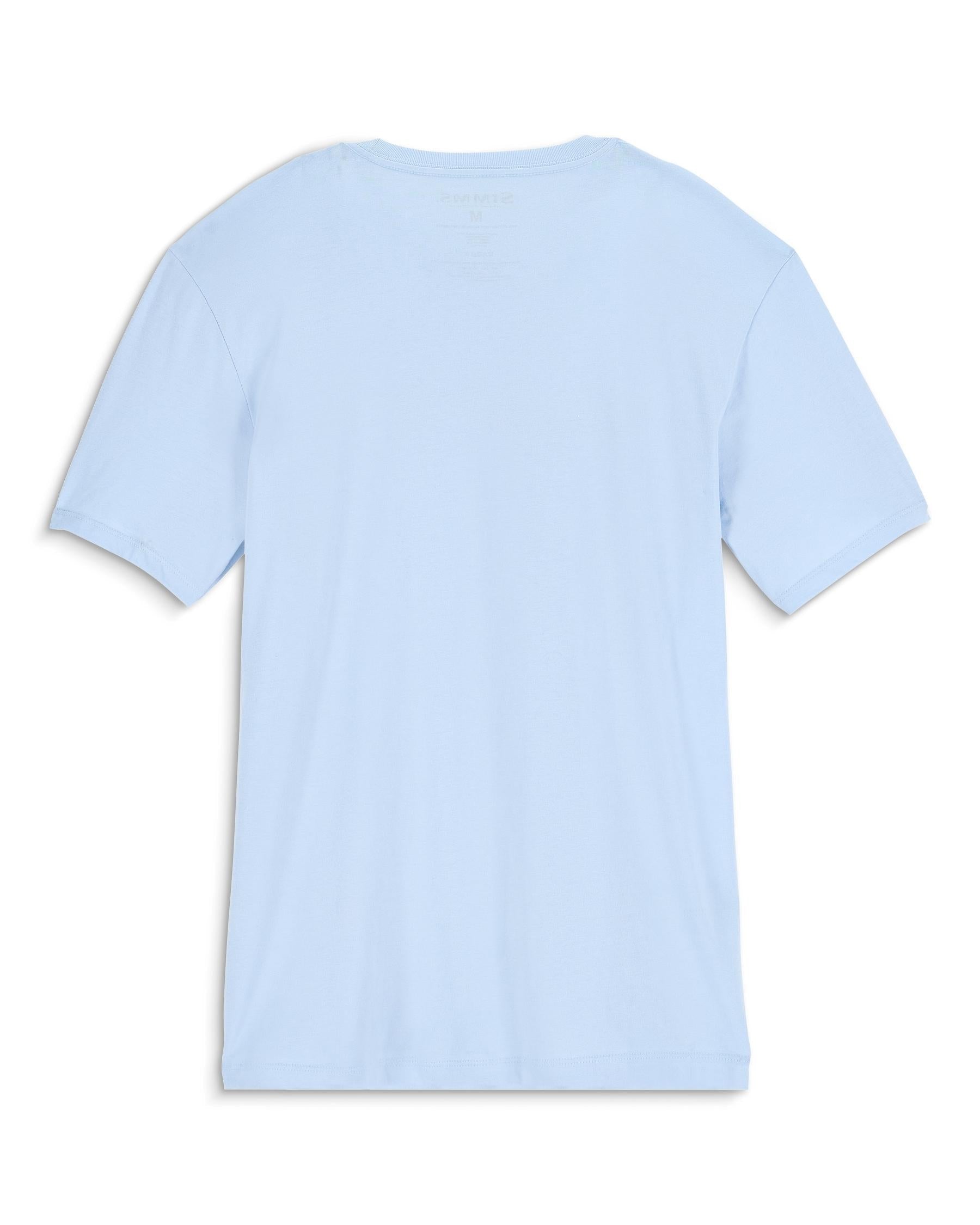 Simms Simms Shroud Fill Logo T-Shirt For Men