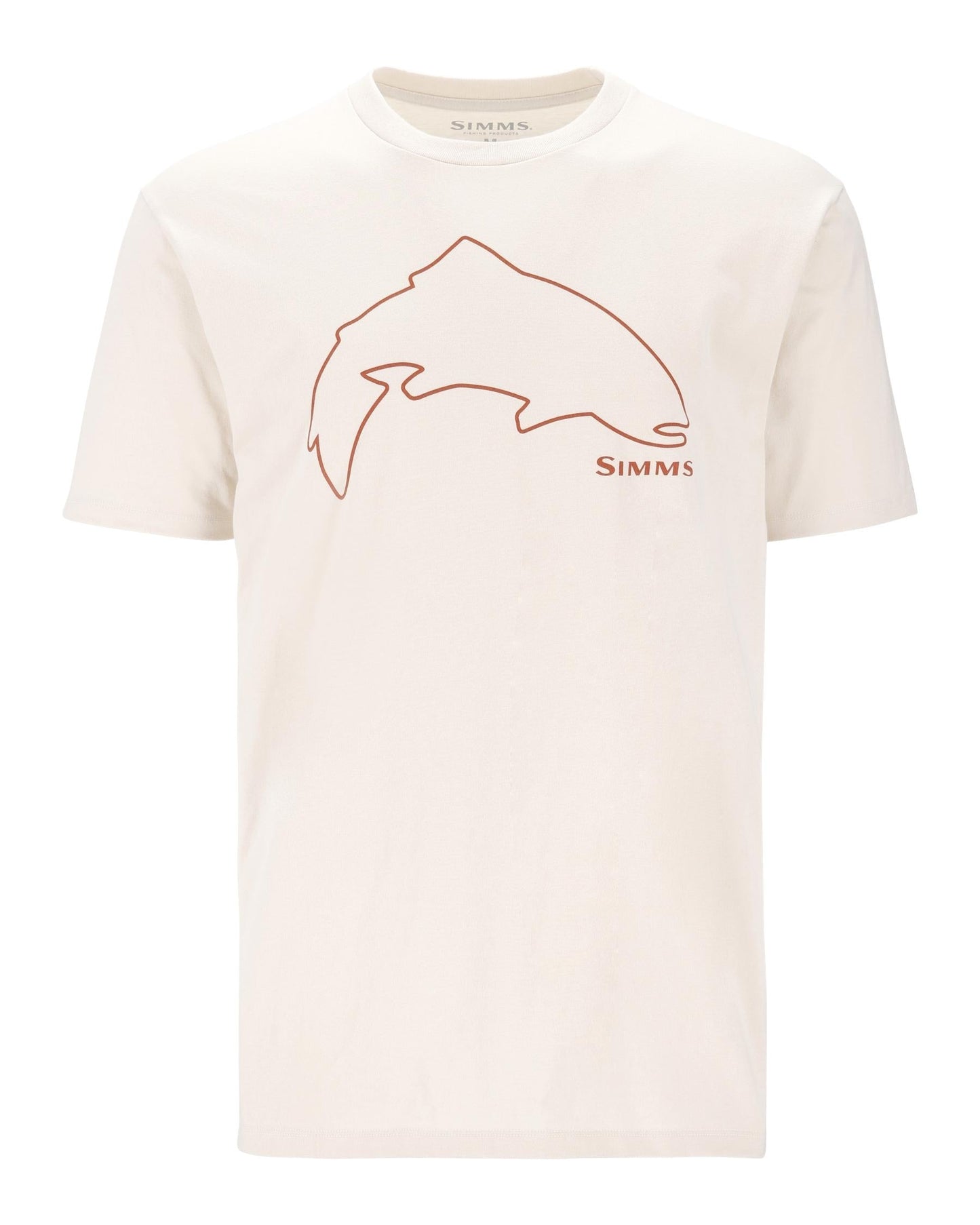 Simms Trout Outline T-Shirt  - Past Season For Men
