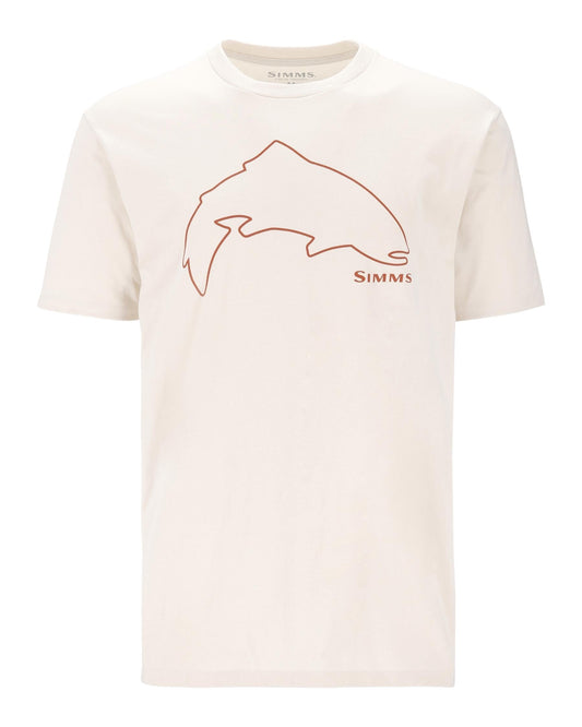Simms Trout Outline T-Shirt  - Past Season For Men
