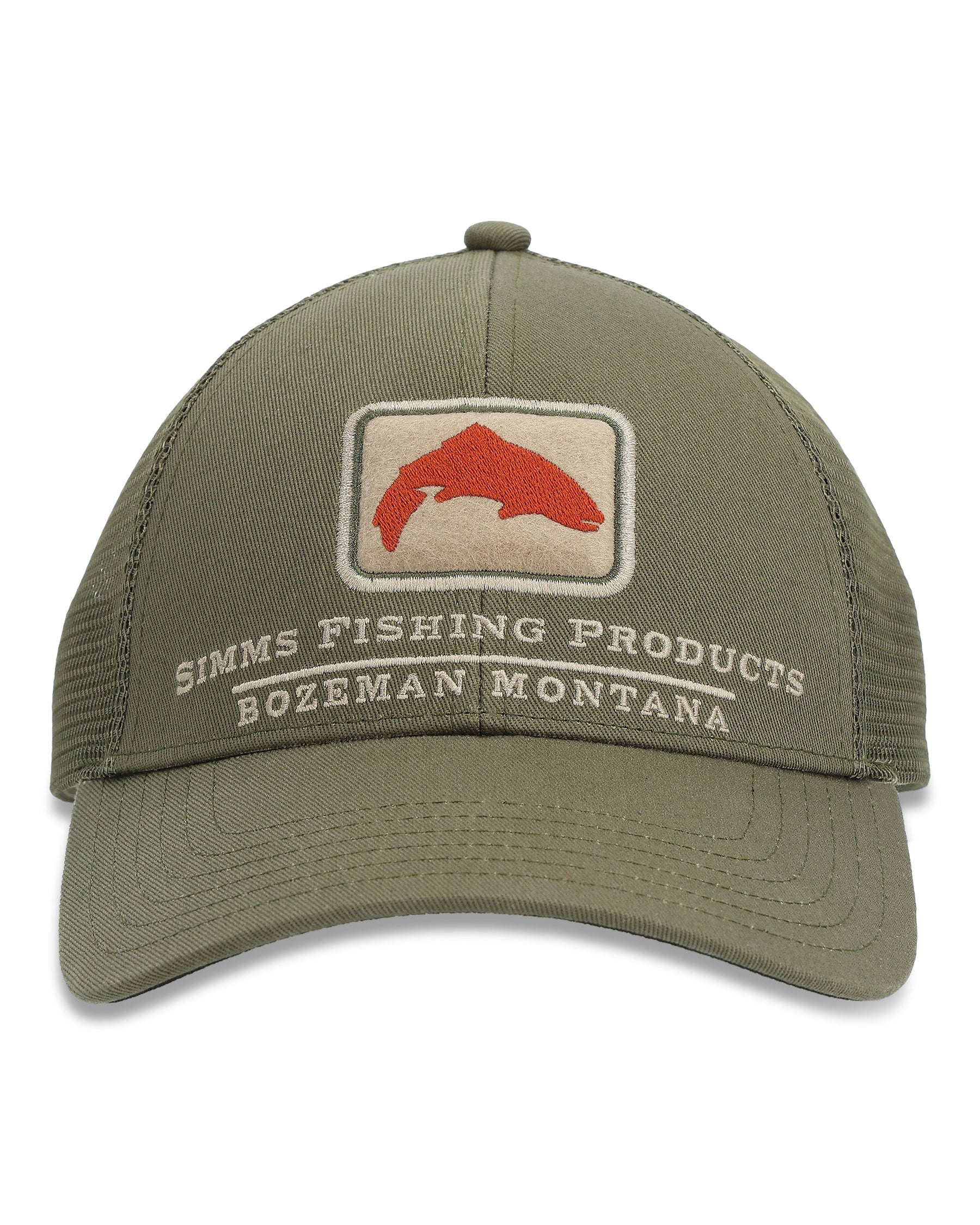 Simms Trout Icon Trucker Hat For Men
