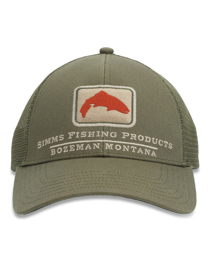 Simms Trout Icon Trucker Hat For Men