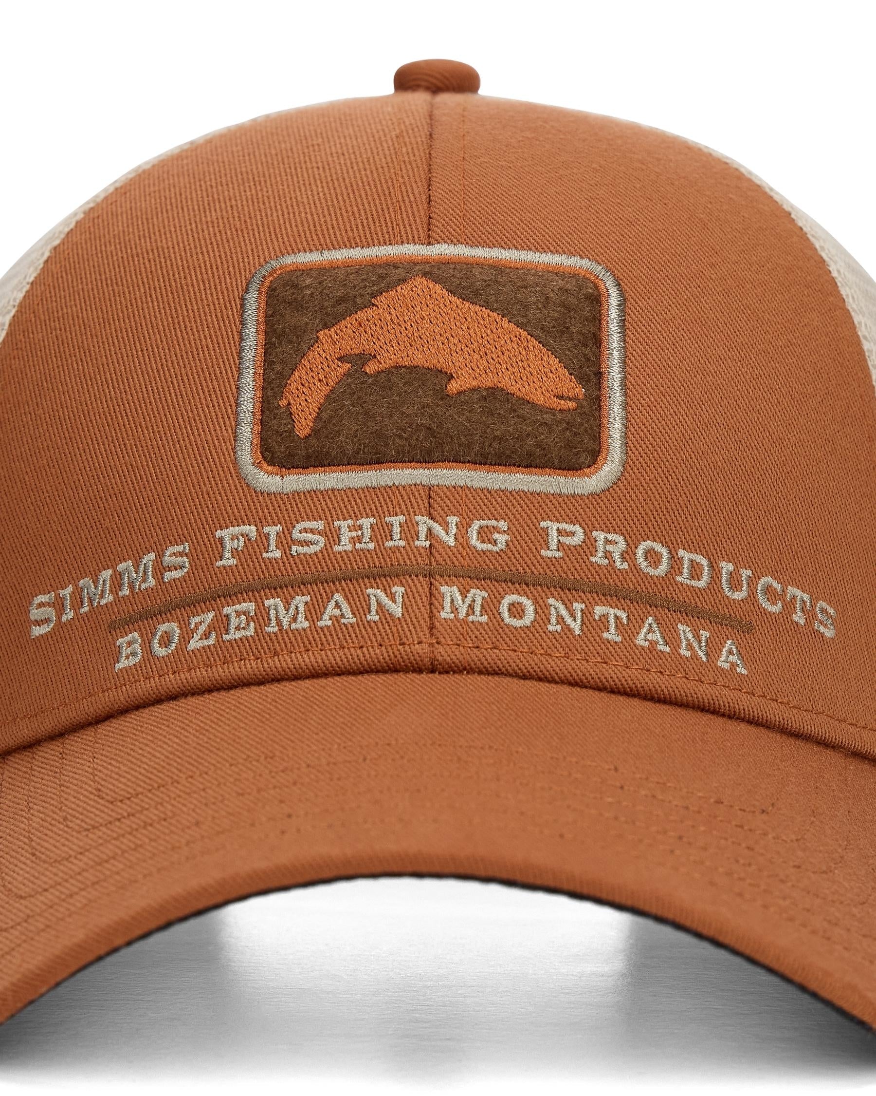 Simms Trout Icon Trucker Hat For Men