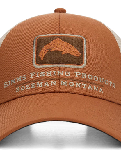 Simms Trout Icon Trucker Hat For Men