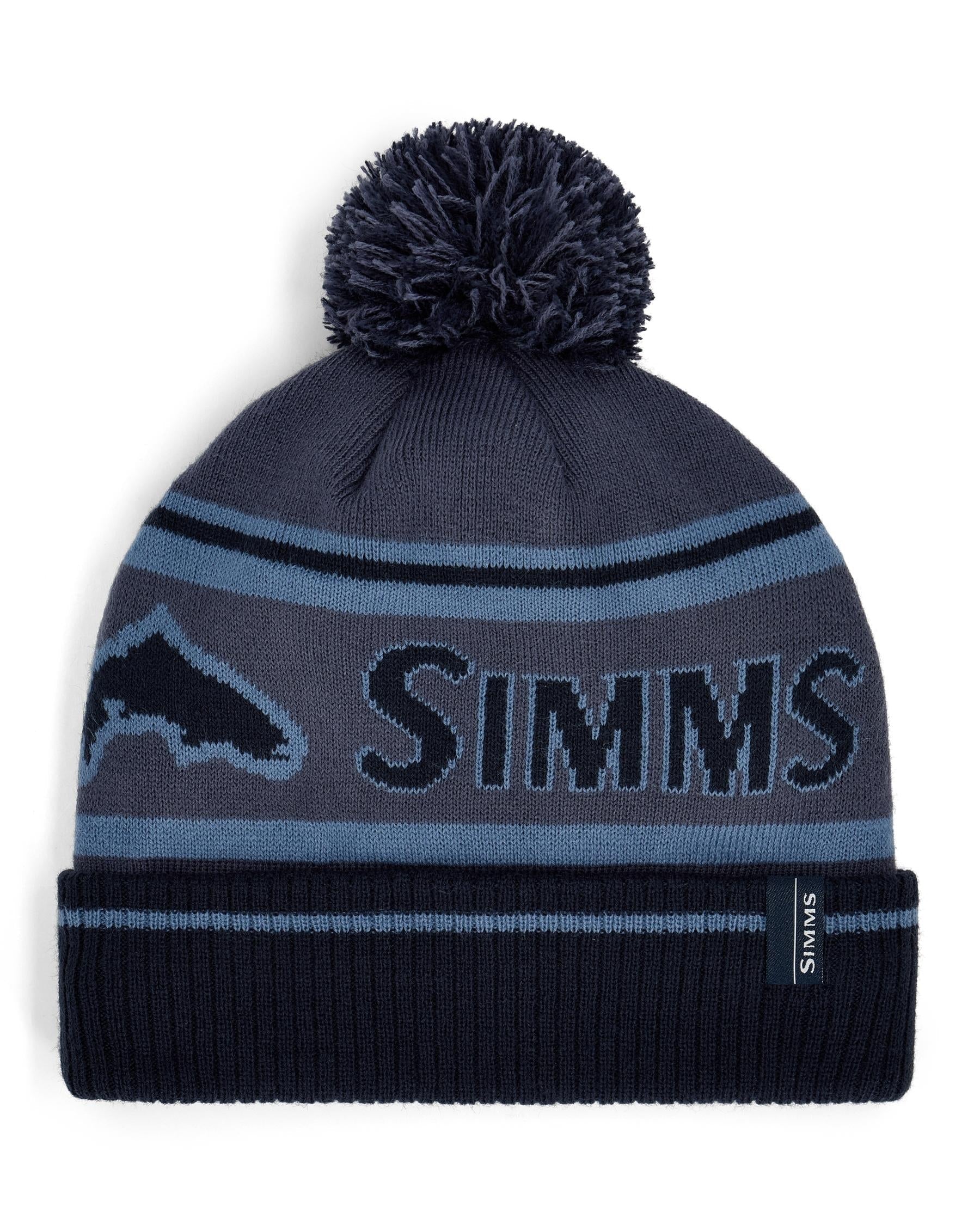 Simms Tip-Up Pom Beanie For Men