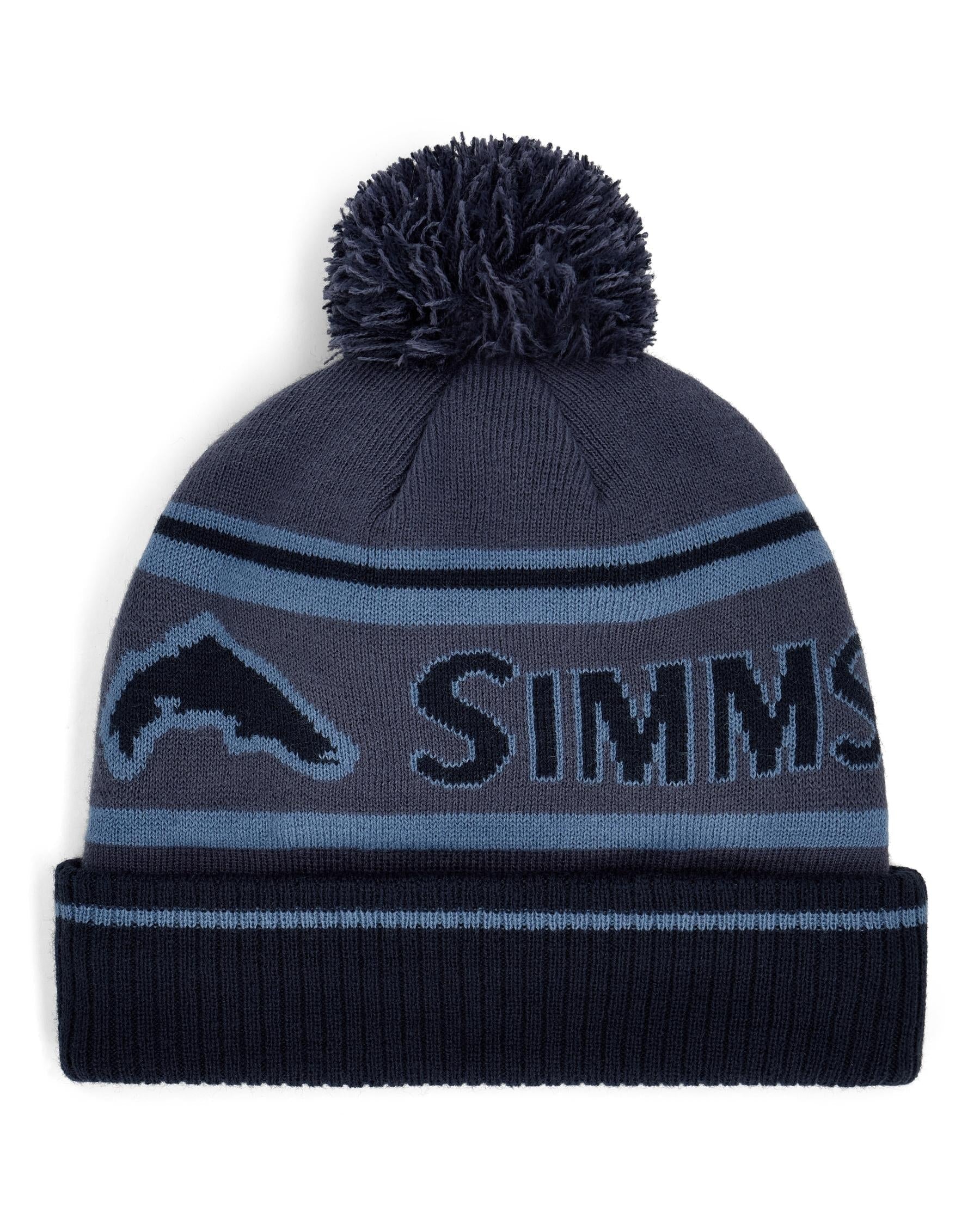 Simms Tip-Up Pom Beanie For Men