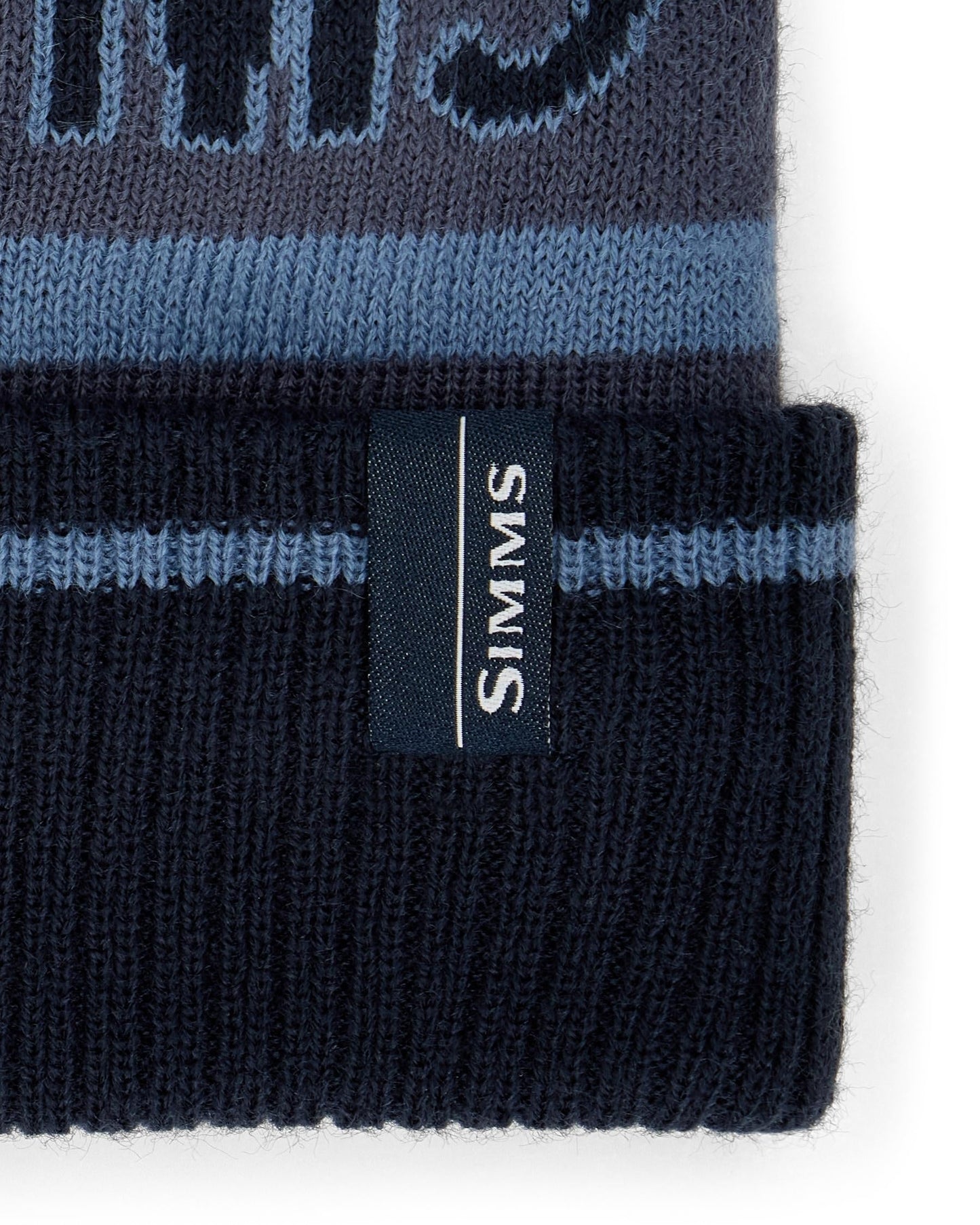 Simms Tip-Up Pom Beanie For Men