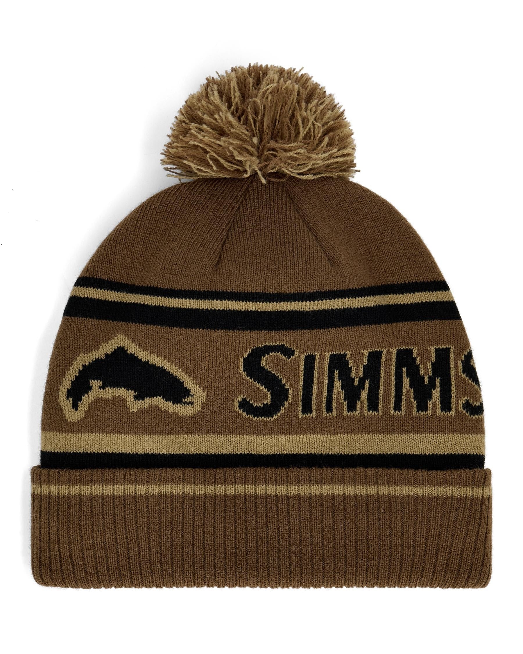 Simms Tip-Up Pom Beanie For Men