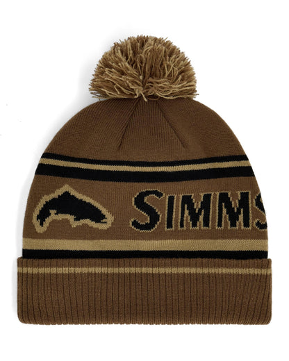 Simms Tip-Up Pom Beanie For Men