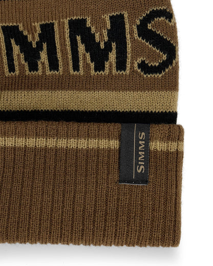 Simms Tip-Up Pom Beanie For Men