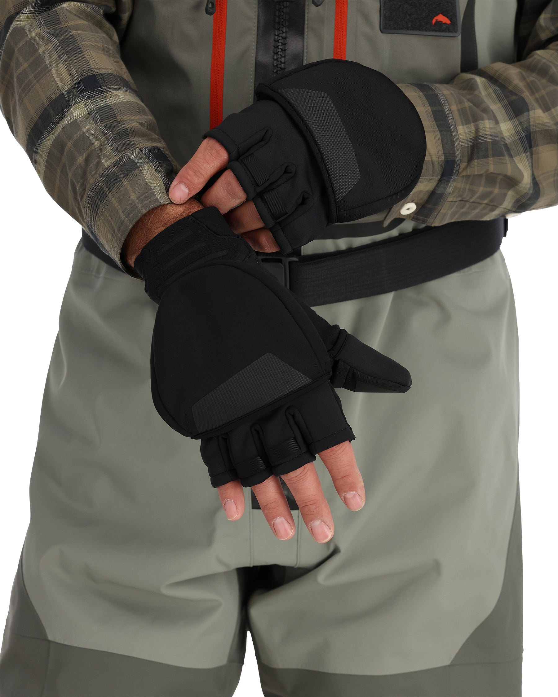 Simms WINDSTOPPER® Foldover Fishing Mitt For Men