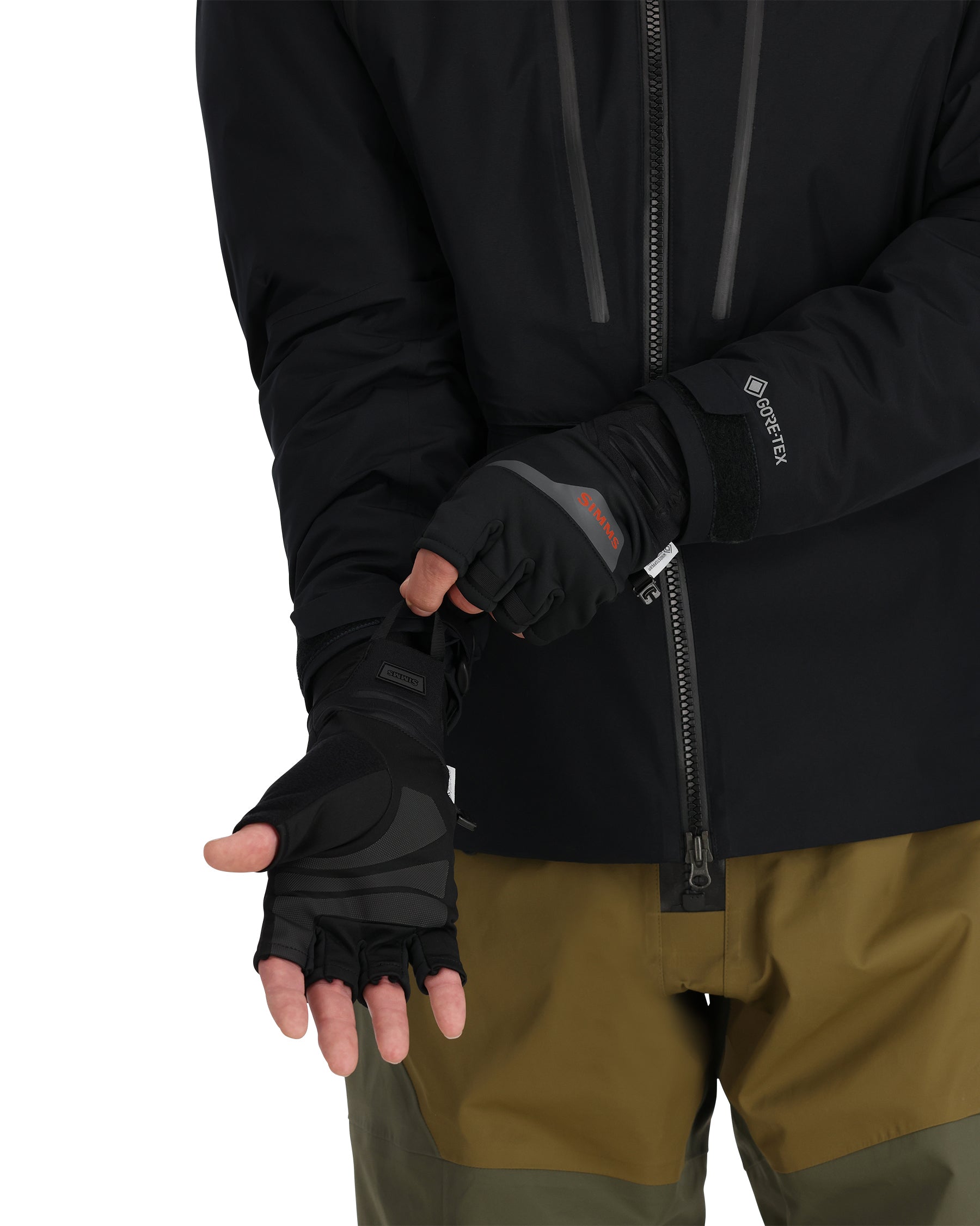 Simms WINDSTOPPER® Half-Finger Fishing Glove For Men