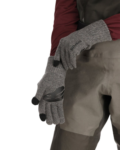 Simms Wool Full Finger Glove For Men