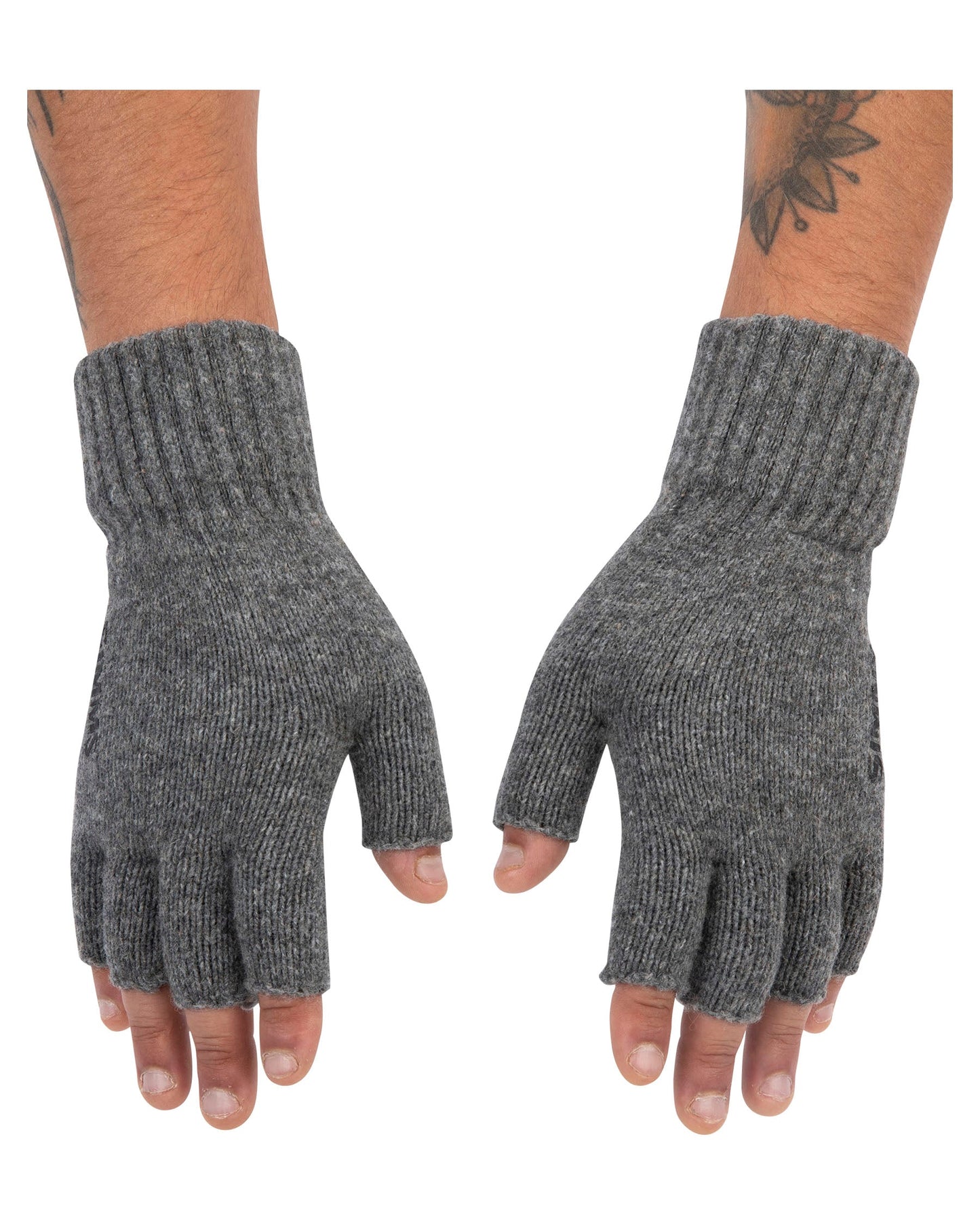 Simms Wool Half-Finger Glove For Men