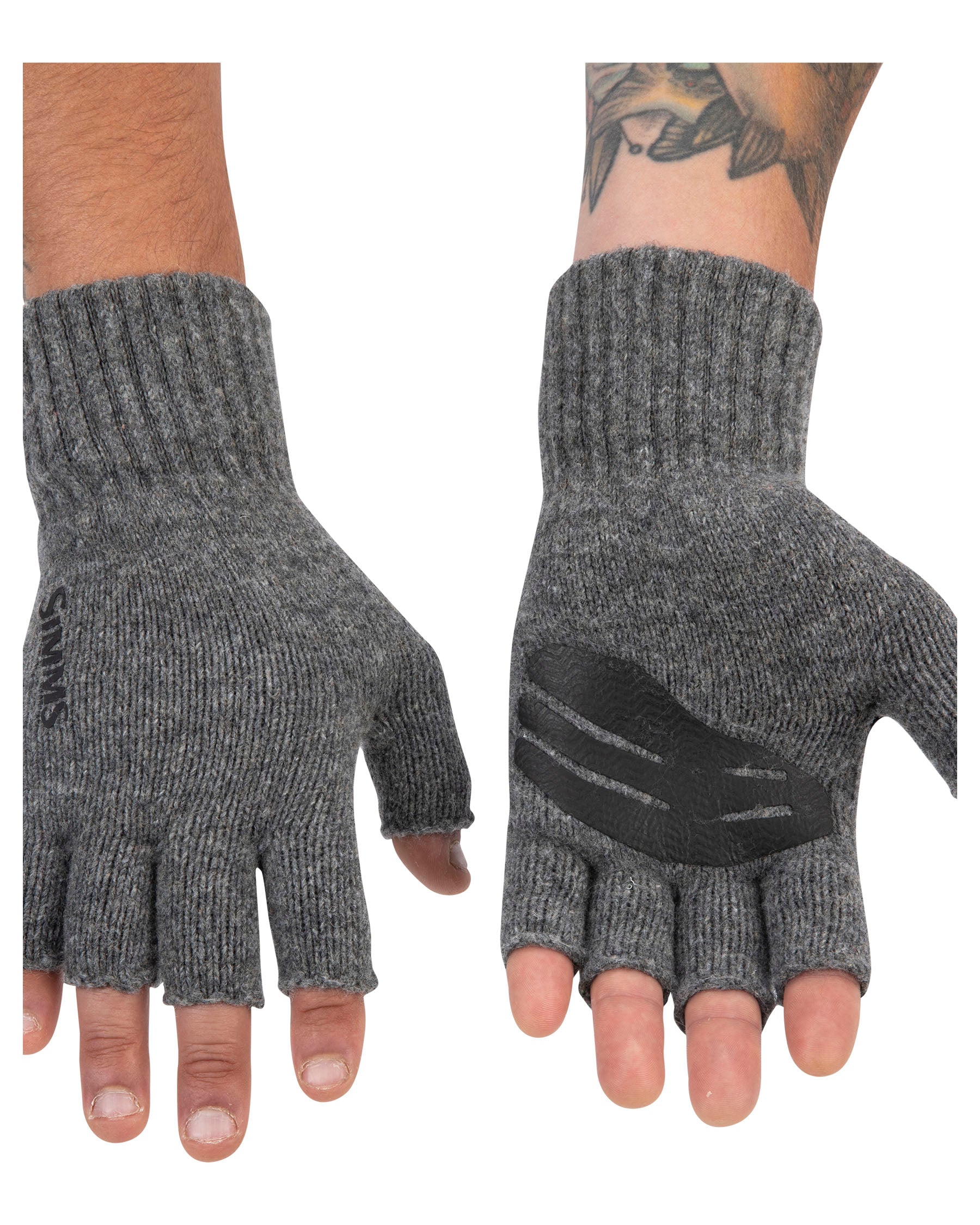 Simms Wool Half-Finger Glove For Men