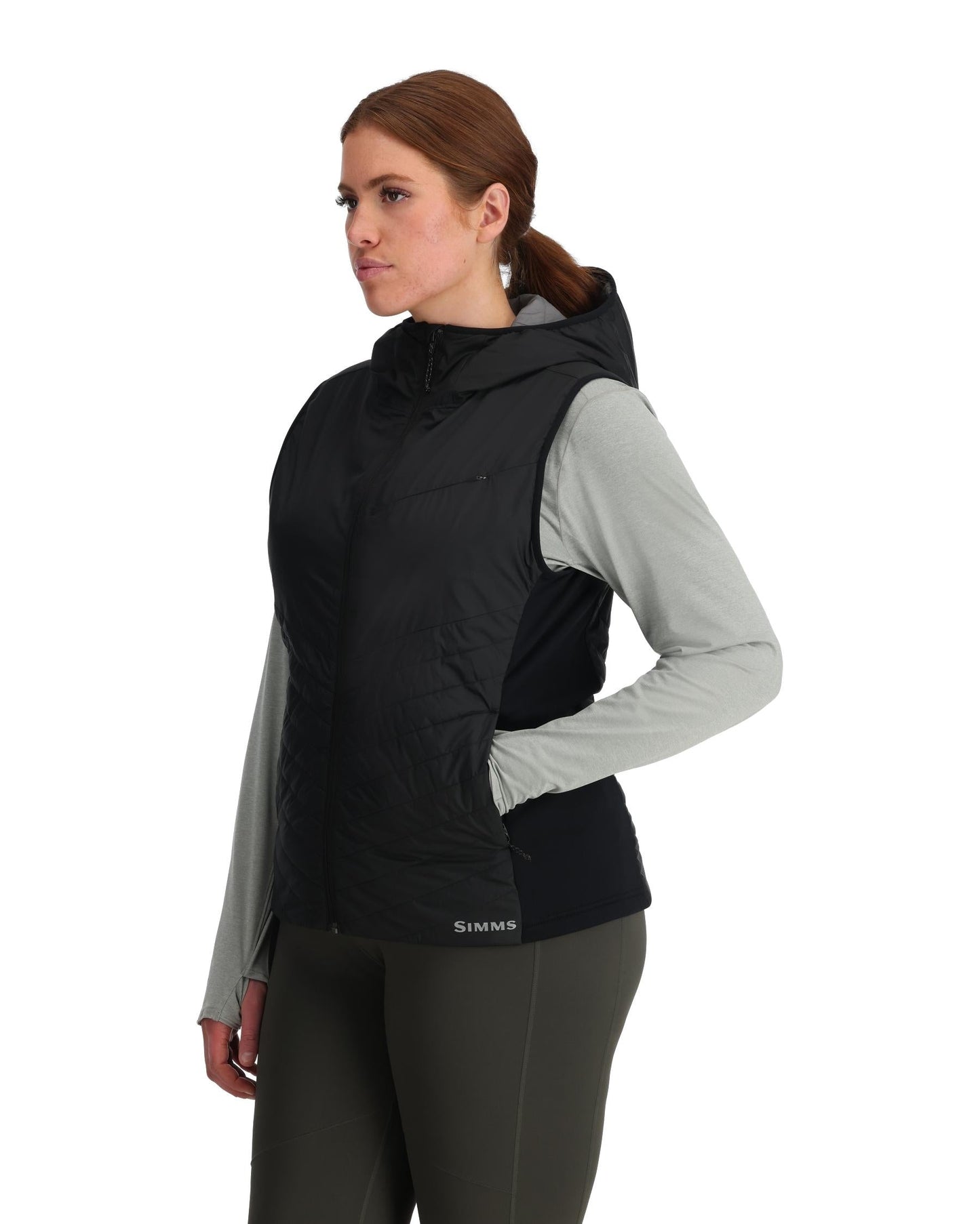 Simms Fall Run Hybrid Hooded Vest For Women