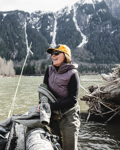Simms Fall Run Hybrid Hooded Vest  - Past Season For Women