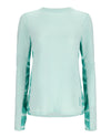 Sea Breeze/Wave Print Gulf Blue
